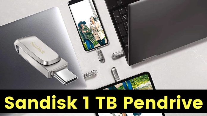 SanDisk Launches 1TB USB Type-C Pendrive for Smartphones in India