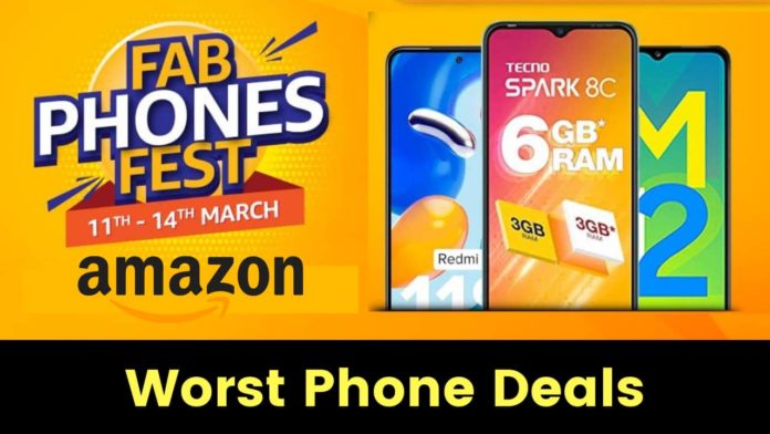 Amazon Fab Phones Fest: Worst Phone Deals OnePlus, Redmi and Realme